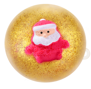 High Quality OEM Colorful Christmas Light up Water <b>Glitter</b> Bouncing <b>Ball</b> Eco Friendly Fidget Toys <b>Balls</b> for Children - Product Image 1