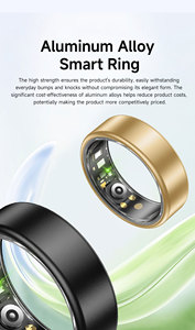 Bague Intelligente en Alliage avec Capteur G, Contrôle <span class=keywords><strong>de</strong></span> la Caméra, Fonction Télécommande pour iOS/Android, Suivi <span class=keywords><strong>de</strong></span> la Fréquence Cardiaque et du Sommeil - Product Image 3