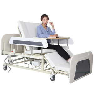 Maedest Manual Nursing <b>Bed</b> With Commode Hole For Elderly And <b>Disability</b> Care - Product Image 3