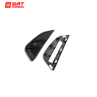 Pour BMW M3 M4 G80 G82, 2 pièces, couvre-aération latérale en fibre de carbone sèche, garniture de style MP, accessoires de rénovation/amélioration