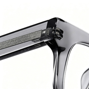 Gafas Ópticas Rectangulares de Acetato Pulido a Mano para Mujer y Hombre, Gafas de Lectura con Prescripción para Miopía, Logotipo Personalizado, Venta al Por Mayor - Product Image 5