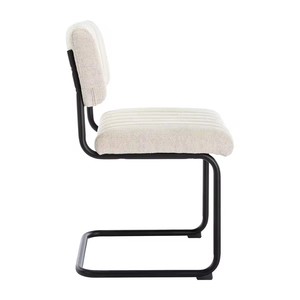 Đồ Nội Thất Cà Phê Nhà Ăn Ghế Bọc Kim Loại Chân Phòng Ăn Ghế Vải Nhung Eetkamerstoelen/Stoel - Product Image 3