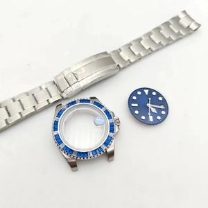 Boîtier de montre personnalisé avec logo, 40 mm, accessoires, surface luminescente, verre saphir, adapté au mouvement 2813/8215 - Product Image 6