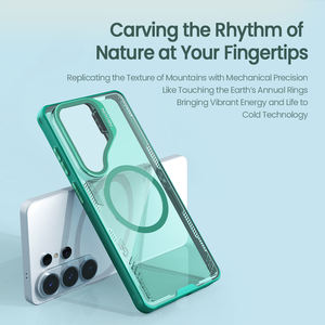 Nouvelle conception Iceblade Prop Étui magnétique transparent écologique antichoc pour <span class=keywords><strong>Samsung</strong></span> Galaxy S26 Ultra avec béquille pour appareil photo - Product Image 4