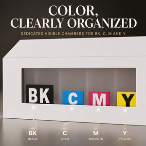 Inchiostro Pigmentato per Sublimazione in 4 Colori ad Alta Capacità per Epson HP <span class=keywords><strong>Canon</strong></span>, per T3170 T3100 T5100 T5170 C5890 C5390 - Product Image 4