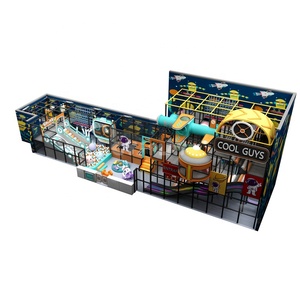 Customized Multi-level Cyberpunk Theme Space Indoor Playground for Shopping Mall - Product Image 2