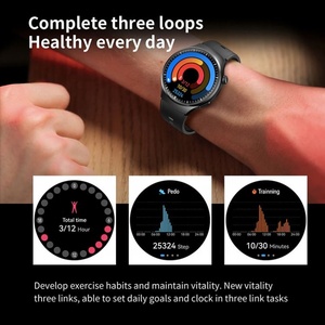 Vòng AI Thông Minh Bằng Giọng Nói Không Dây Sạc Sức Khỏe Giám Sát Thể Thao Tập Thể Dục Watch4 Đồng Hồ 4 Pro Thông Minh Đồng Hồ Smartwatch Cho Huawei - Product Image 5