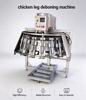 Machine automatique de désossage des cuisses et des ailes de poulet pour l'abattage de volailles