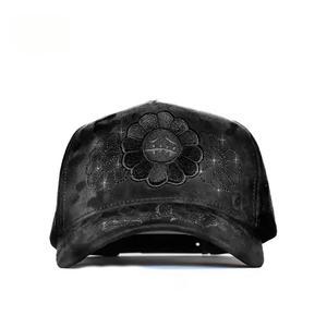 Gorra de Béisbol Personalizada OEM ODM con Logo, 5 Paneles y Visera Curva, Gorras Inedit con <span class=keywords><strong>Flores</strong></span> Negras 31, Sombrero Snapback Inedit - Product Image 5