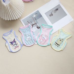 Chaleco de seda helada Sanrio para mascotas, traje transpirable de verano para gatos y perros, diseño de dibujos animados, tallas XS a 6XL - Product Image 2
