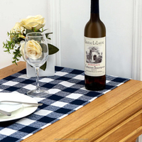 Nappe de table rectangulaire anti-déversement à carreaux, couverture de table propre pour tables à manger, fêtes et camping, noir et blanc