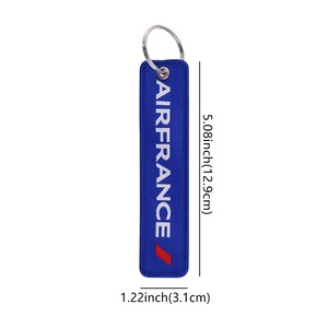 Porte-clés brodé personnalisé 2026 pour compétition sportive, souvenir avec drapeau national, vente en gros - Product Image 4
