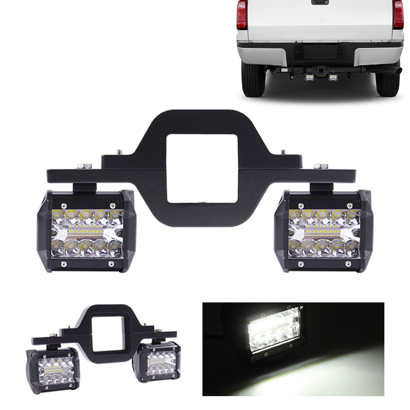 2 Lumières avec Support 18W