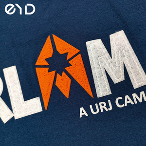 Eyd truyền nhiệt sắt đầy màu sắc trên bản vá Vinyl Chenille các bản vá lỗi tùy chỉnh quần áo nhãn in Logo 3D truyền nhiệt - Product Image 4