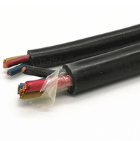Câble de pompe à eau submersible JHS caoutchouc multi-cœurs 1-5 noyaux 2 AWG câbles d'alimentation de fil de pompe de puits profond