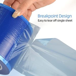 Transparent PE Barrier Film Disposable Tattoo Dental Protective Cover Moisture Proof OEM <b>Roll</b> Film - Product Image 5