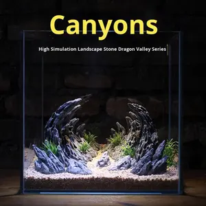 Decoración de Piedra de Dragón para Acuario, Paisajismo de Acuario, Adorno Creativo, Accesorios para Acuario, Belleza Acuática - Product Image 2
