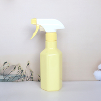MAYSURE 300ml 500ml Bouteille pulvérisateur vide en plastique PET blanc personnalisable 16 oz à brume fine rechargeable pour nettoyage automobile avec gâchette