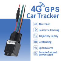 Traceur GPS 4G en temps réel pour véhicule, dispositif de suivi de voiture avec coupure de carburant à distance, localisateur de moto caché, arrêt moteur à distance
