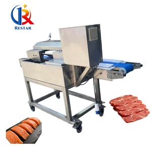 Trancheuses à viande commerciales robustes, performances stables, utilisées pour la transformation du poisson séché et des tranches de poitrine de <span class=keywords><strong>poulet</strong></span> fumé - Product Image 5