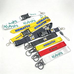 Cuerda corta/larga Komatsu <span class=keywords><strong>CAET</strong></span> BOBCAT KUBOTA para llavero, cordón, accesorios para excavadoras - Product Image 1
