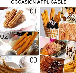 Máquina Manual de Churros de Acero Inoxidable de Alta Calidad 2L 3L, Churrera Española, Máquina Rellenadora de Churros en Oferta - Product Image 4