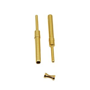 Terminales de latón de desconexión rápida, chapados en oro, 1P, para conectores eléctricos - Product Image 3