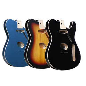 Cuerpo de guitarra Alder-TL, azul metálico para Tele, piezas de repuesto personalizadas para bricolaje - Product Image 1
