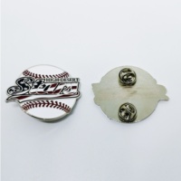 Épingles de baseball personnalisées pour arbitres, badges en métal pour casquettes et revers, vente en gros, fabricant
