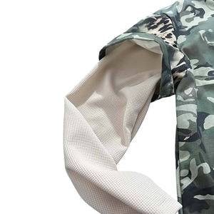 Chemises à manches longues pour hommes DIHUI, style vintage streetwear, imprimé camouflage léopard, manches doubles, chemises pour hommes de haute qualité - Product Image 2