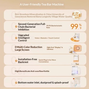 เมย์. เครื่องชงชาไฟฟ้า <span class=keywords><strong>Ling</strong></span> MC-N10/MC-N10B ระบบสั่งงานด้วยเสียงอัจฉริยะ ถังน้ำด้านล่างอัตโนมัติเต็มรูปแบบ กำลังไฟ 1350 วัตต์ โครงสร้างโลหะ - Product Image 4