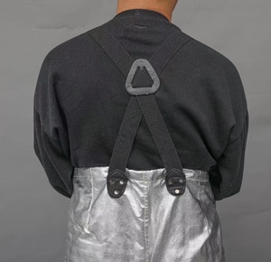 Traje de bombero de alto calor y radiación tipo 1000 SCBA de bolsillo con protección de grado de aluminio Chapado en caliente - Product Image 4
