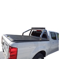 Couvercle de tonneau rétractable étanche couvercle de volet à rouleau dur avec verrouillage par mot de passe pour grand mur poer canon Wingle 5/6/7