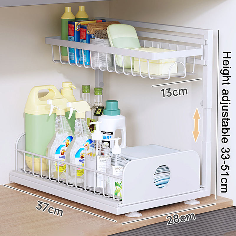 Noir-Hauteur réglable