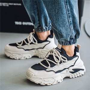 Dropshipping Custom Logo 2025 Fashion <b>Shoes</b> <b>Men</b> New Styles Chunky <b>Platform</b> Sneakers - Product Image 4