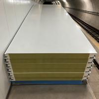 Panel Sandwich Anti Korosi Polyurethane/ EPS/Polystyrene/PU/PIR/PUR/Puf/Rock Wool