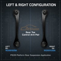 Bras de suspension arrière OE 1KD501529A 1KD501530A, biellette de direction arrière pour VW Sagitar Magotan Golf Audi A3 Q3, pièces détachées automobiles