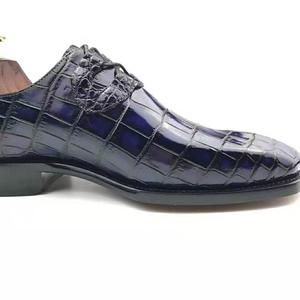 <span class=keywords><strong>Zapatos</strong></span> de vestir de diseñador de cocodrilo de grado superior para hombre, Mochila de cuero de cocodrilo, <span class=keywords><strong>zapatos</strong></span> de hombre 45 Goodyear, <span class=keywords><strong>zapatos</strong></span> de vestir personalizados para hombre - Product Image 4