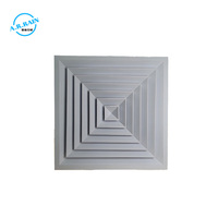Grille d'air de diffuseur de fente linéaire en aluminium de conception moderne pour la taille de système de climatisation de la CAHT