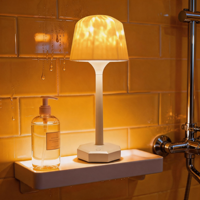 Lampe de table à ondulation de l'eau avec télécommande Cadeau romantique d'intérieur Lampe de projection LED Jambe haute
