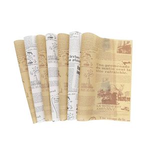 Wholesale Waterproof Greaseproof Sandwich <b>Wrap</b> Glassine <b>Paper</b> <b>Sheets</b> with Customized Size and CMYK Color - Product Image 4