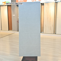 Panneau mural SPC intérieur en micro-ciment adhésif carreaux décoratifs en pierre