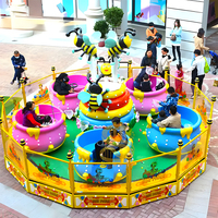 Manège portable Bee Spray Ball Rides, équipement de parc d'attractions mobile pour événements temporaires et carnavals nomades