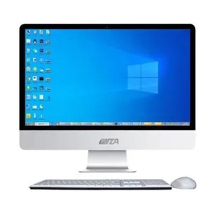 Touch screen all-in-one computer core I3 i5 i7 processor multifunctional Desktop PC with office ex factory price