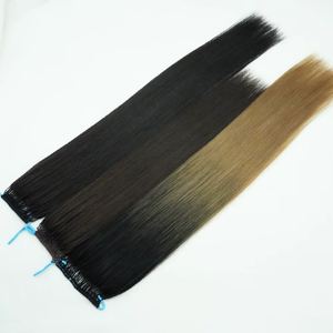 Nuovo Prodotto Senza Danni ai Capelli Originali, Una Filo di Cotone Due I-Tip, Extension di Capelli Vergini Coreani Twins a Doppio Spessore - Product Image 3