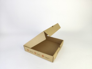 Cajas de Pizza Corrugadas Resistentes a la Grasa con Logotipo Personalizado, Fabricante de Cajas de Pizza Corrugadas con Logotipo Personalizado - Product Image 2