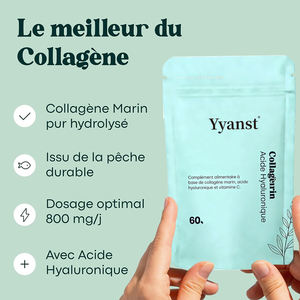 Capsules de collagène et d'acide salicylique de haute qualité, marque privée, pour une peau saine, renforce les cheveux et les ongles, soutient la santé des articulations et des os. - Product Image 5