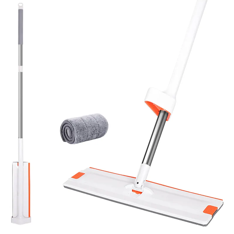 Magic Free Handwäsche Boden reiniger Mop Spin 360 Scratch Rotierender Mop Mikro faser Spinning Squeeze Flat Mop