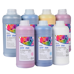 Vendita Diretta di Fabbrica Inchiostro DTF Premium 1000ML Inchiostro Pigmentato per Trasferimento DTF per <span class=keywords><strong>Epson</strong></span> XP600 I3200 4720 Stampa Tessile CMKY+W - Product Image 5