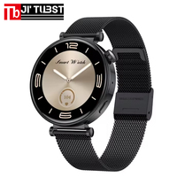 Reloj Inteligente HK41 AMOLED de 1.32 Pulgadas 466x466 Resistente al Agua con Correa de Silicona Profesional, Asistente de Voz con IA, Monitor de Frecuencia Cardíaca y Sueño para Mujer
